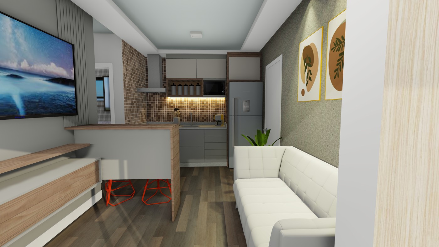 Apartamento, 1 quarto, 33 m² - Foto 34