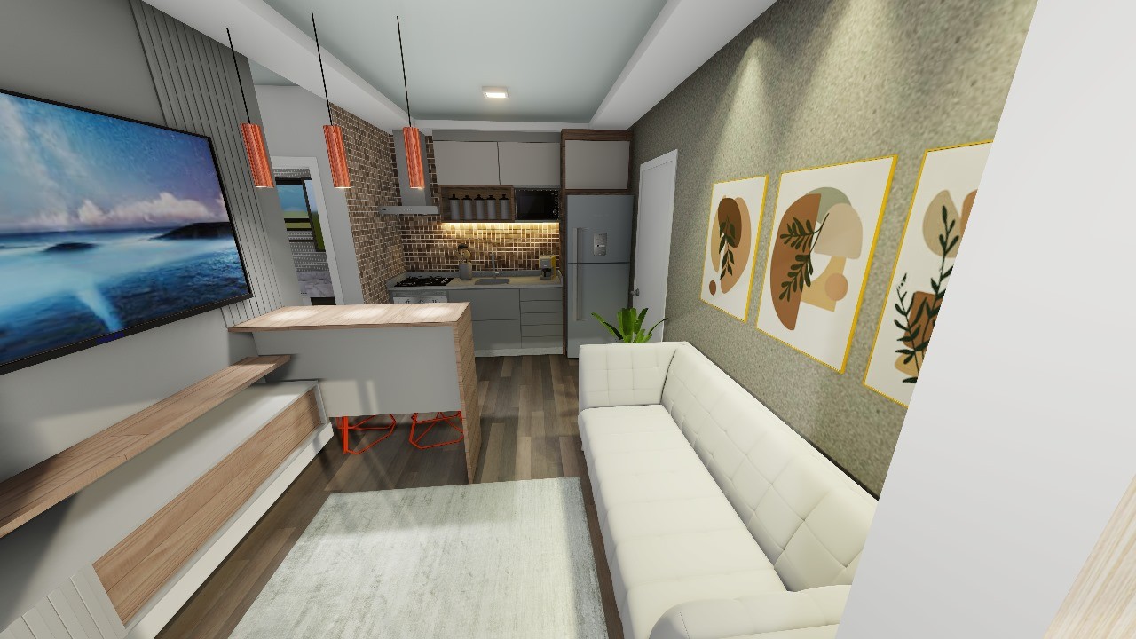 Apartamento, 1 quarto, 33 m² - Foto 49