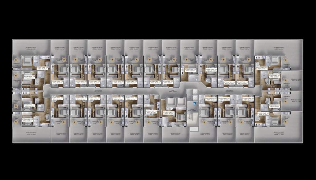 Apartamento, 1 quarto, 28 m² - Foto 14