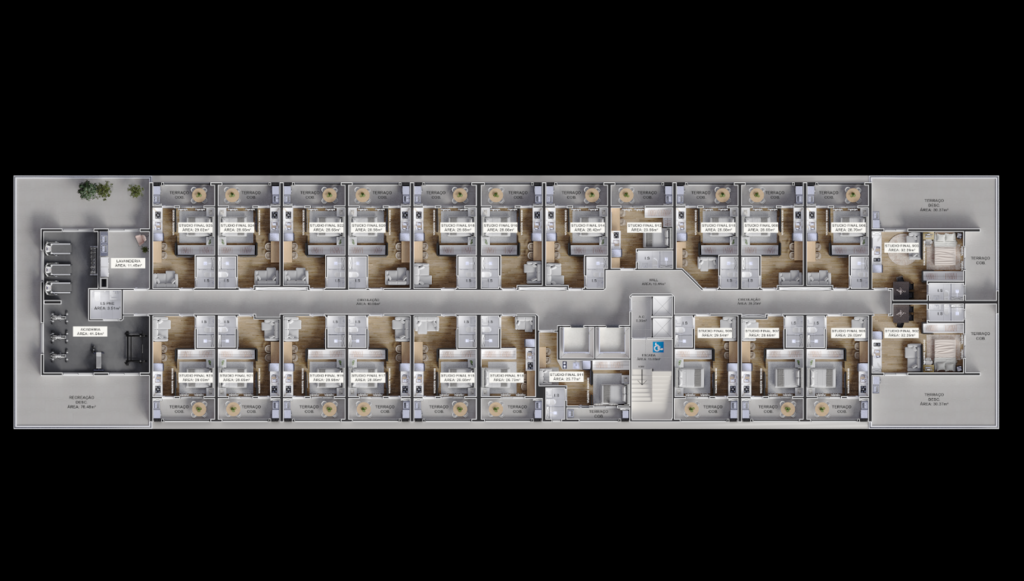 Apartamento, 1 quarto, 28 m² - Foto 12