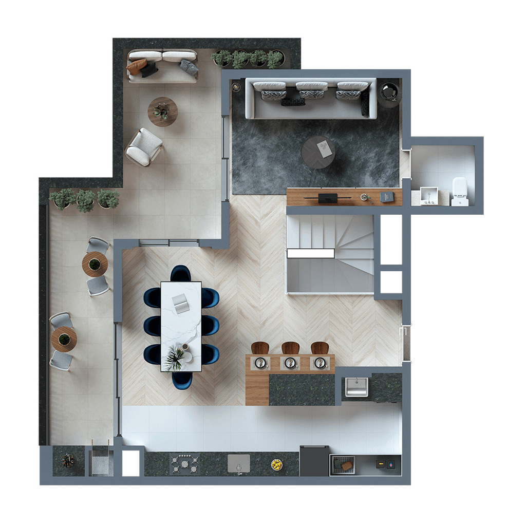 Apartamento, 2 quartos, 55 m² - Foto 36