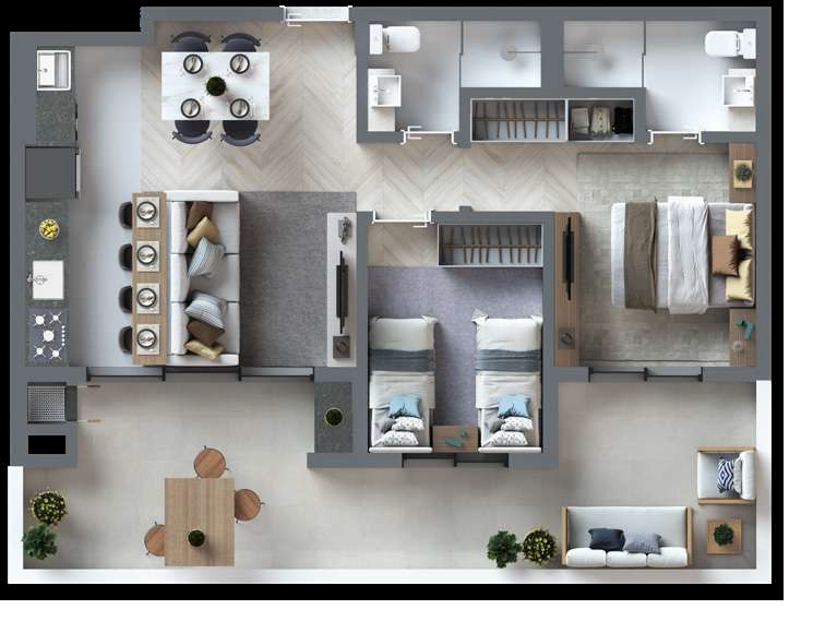 Apartamento, 2 quartos, 55 m² - Foto 27